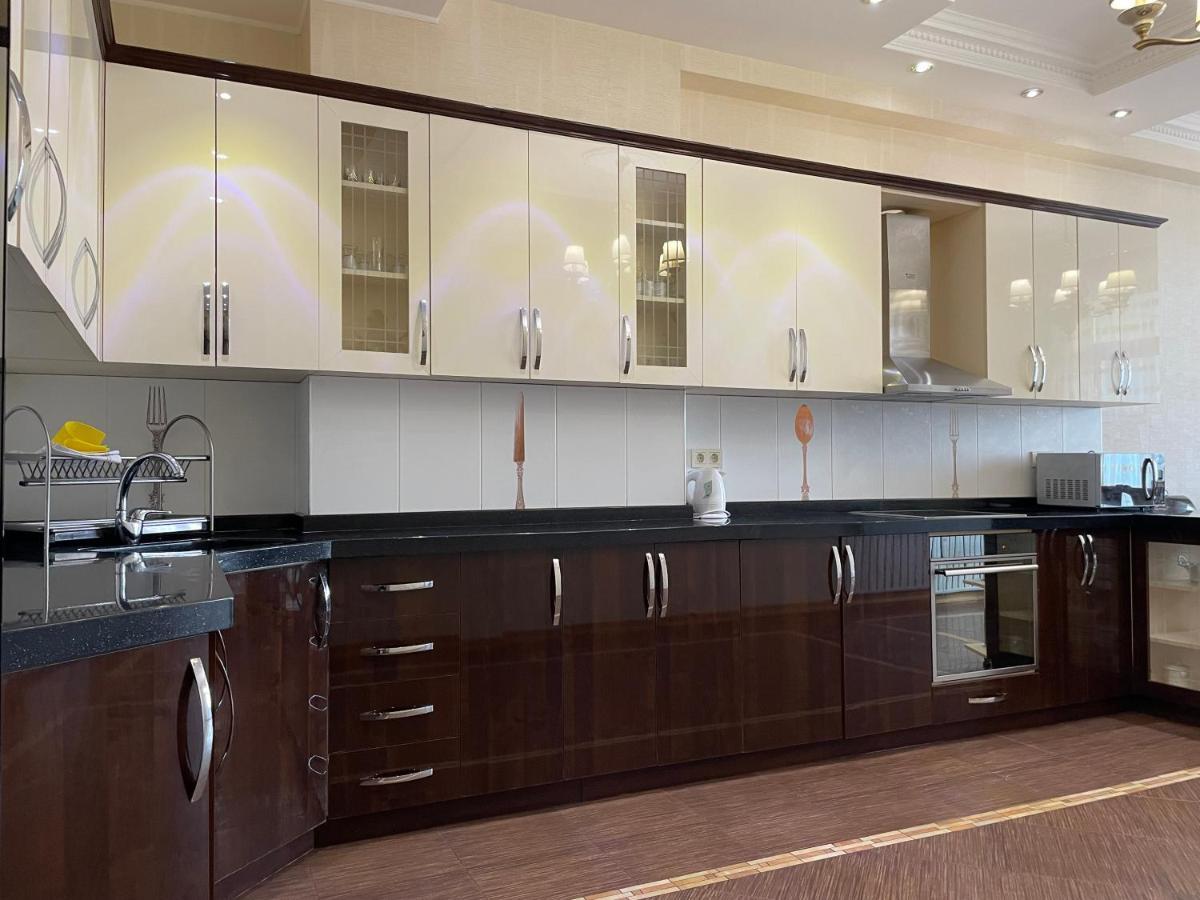 Megafun Sea View Apartman Baku Kültér fotó